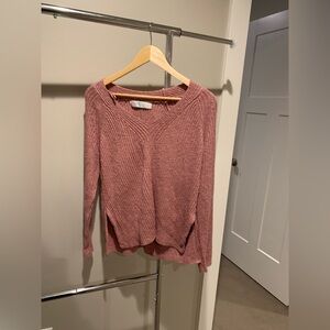 Super soft pink sweater